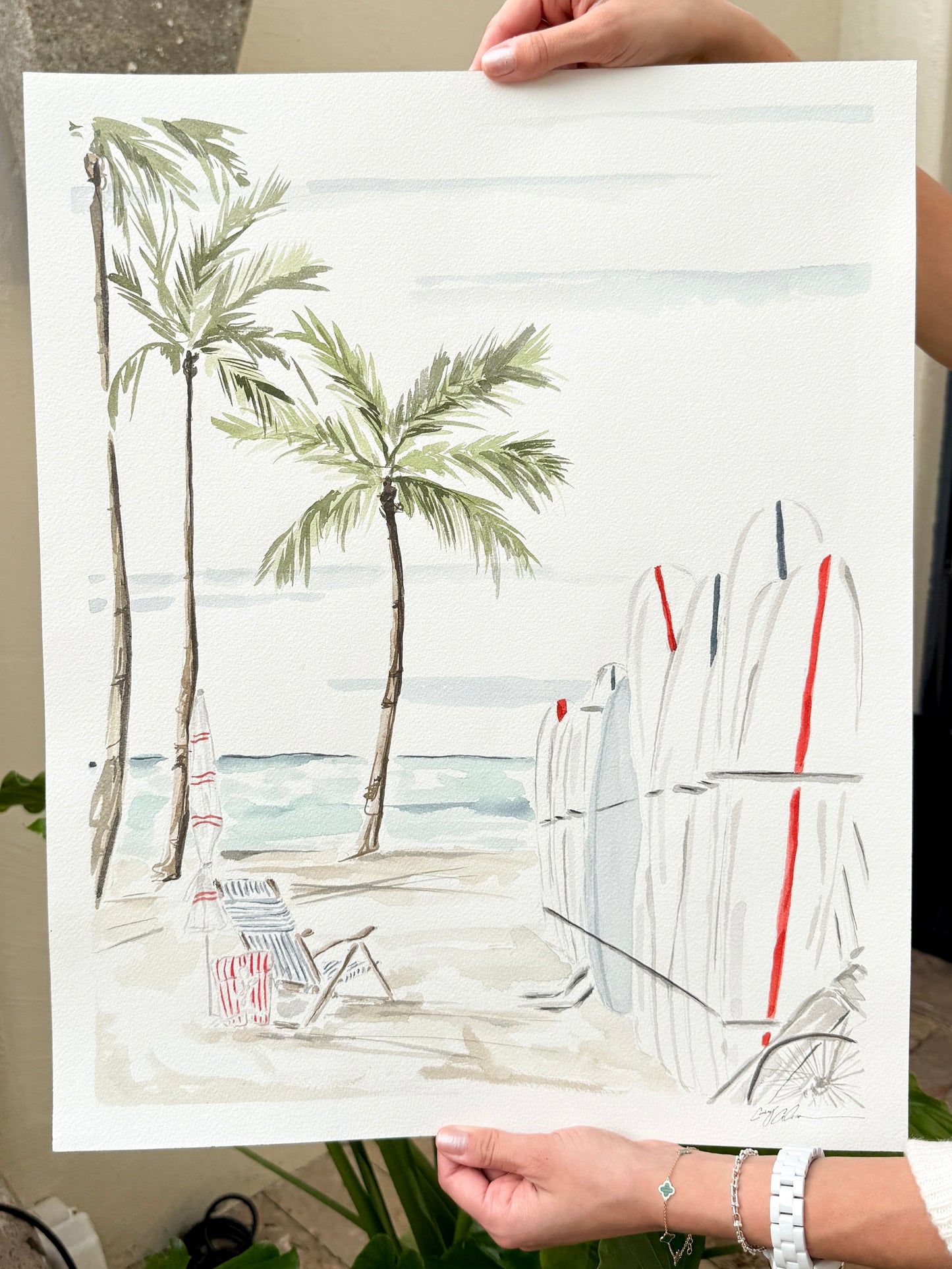 Nautical Surf 16”x20”