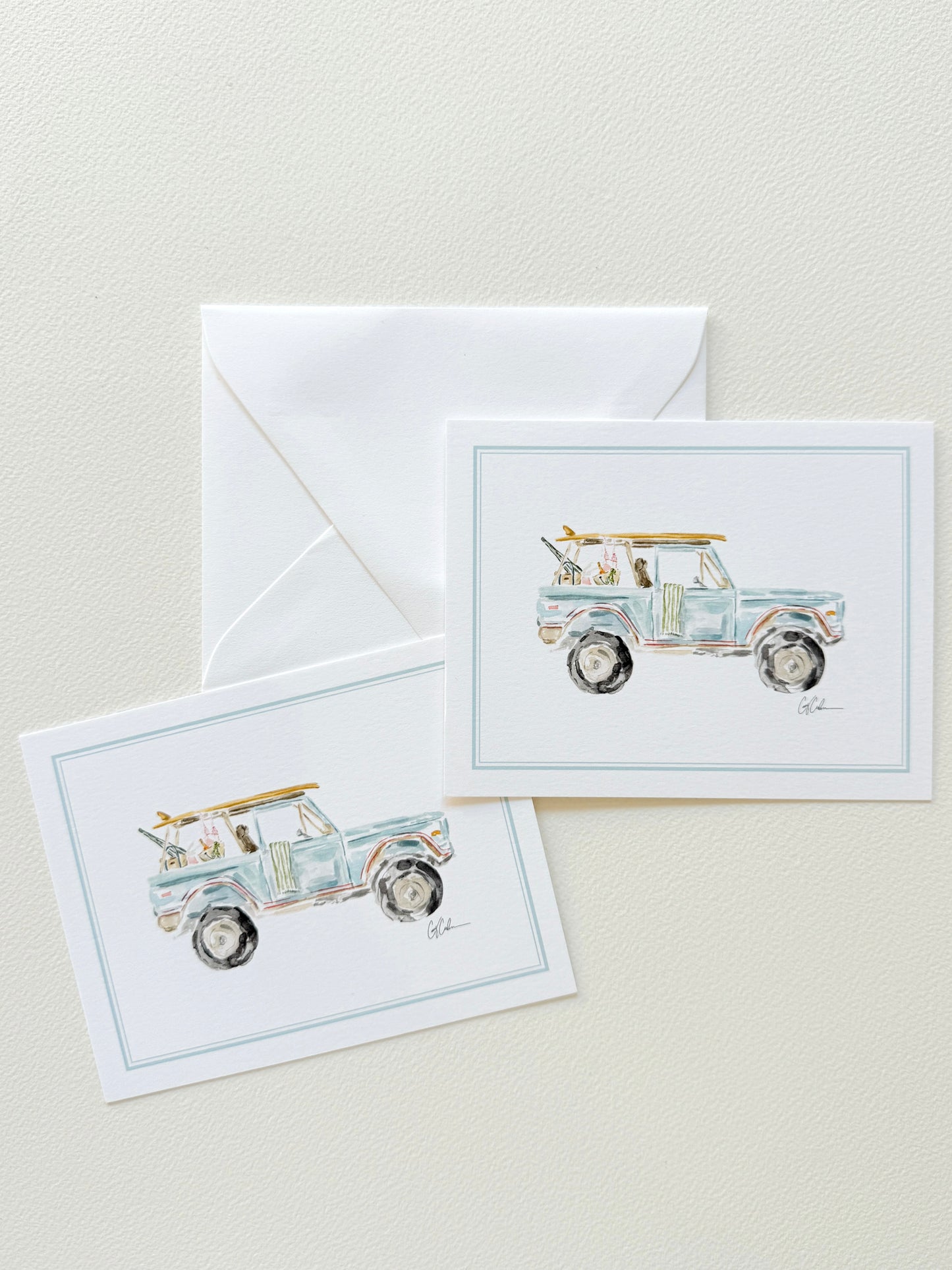 Vintage Beach Bronco