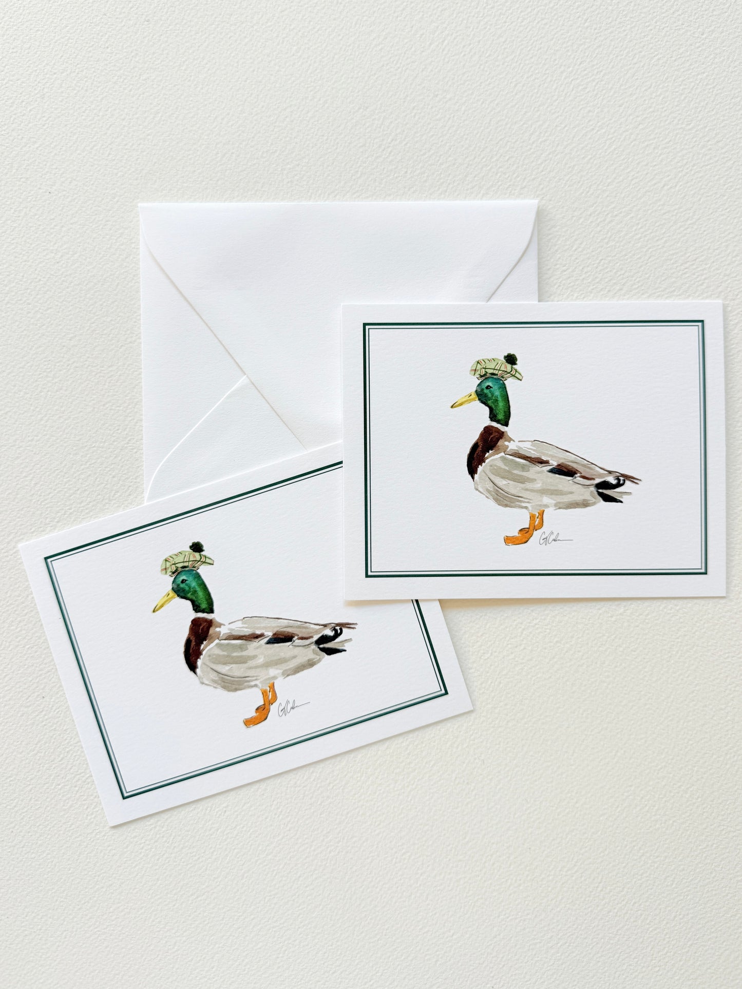 Mallard in Bonnet