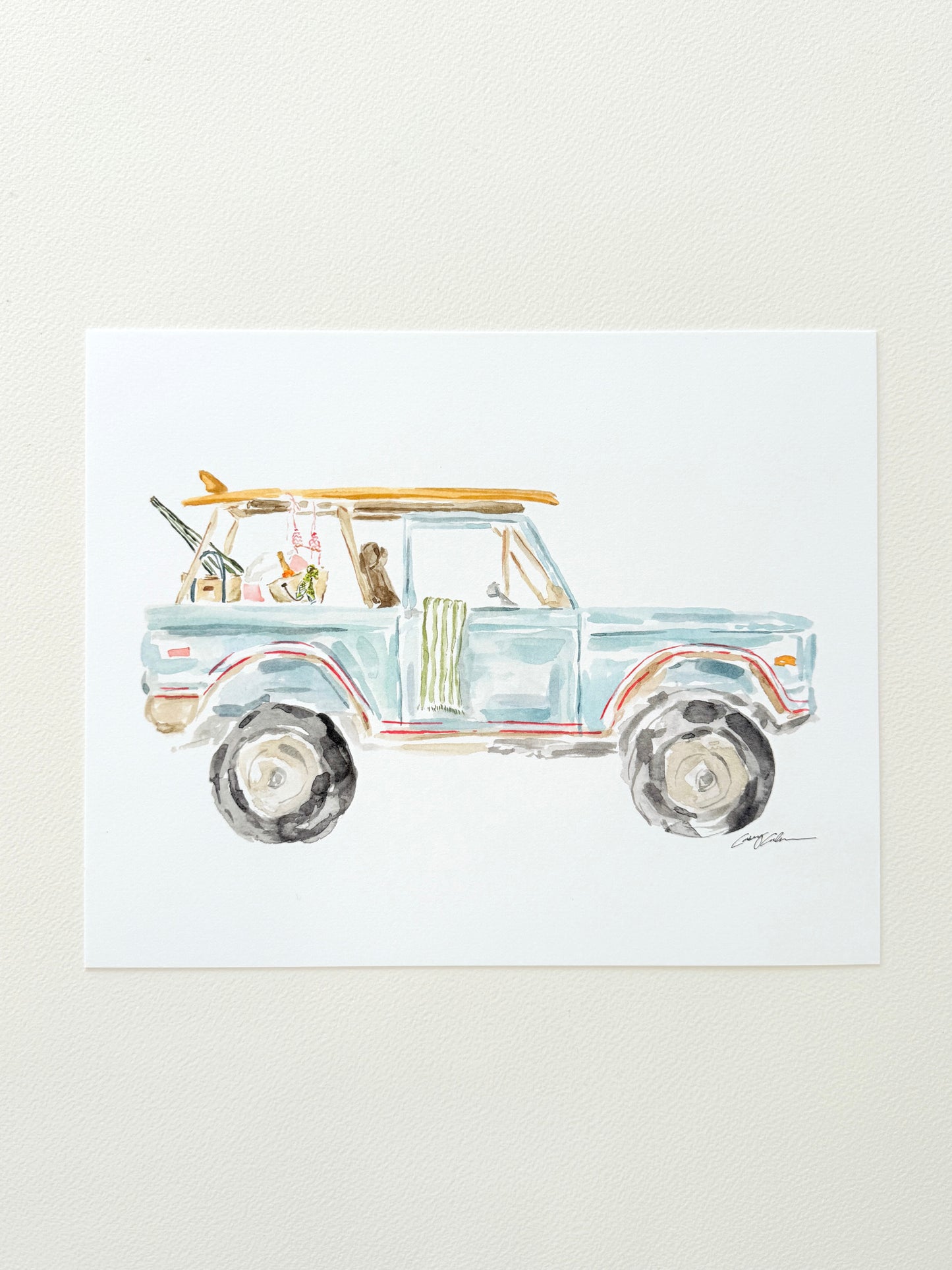 Vintage Beach Bronco