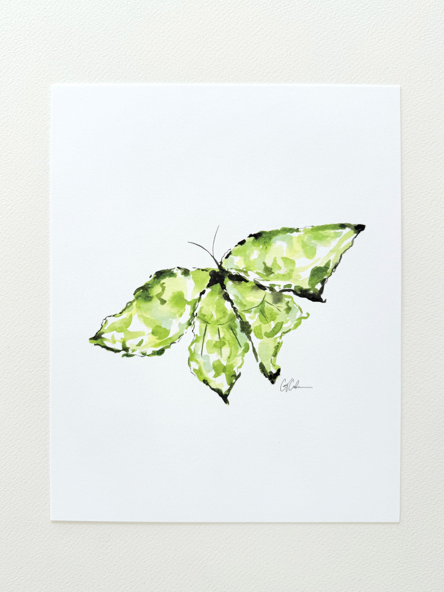 Green Respira Butterfly