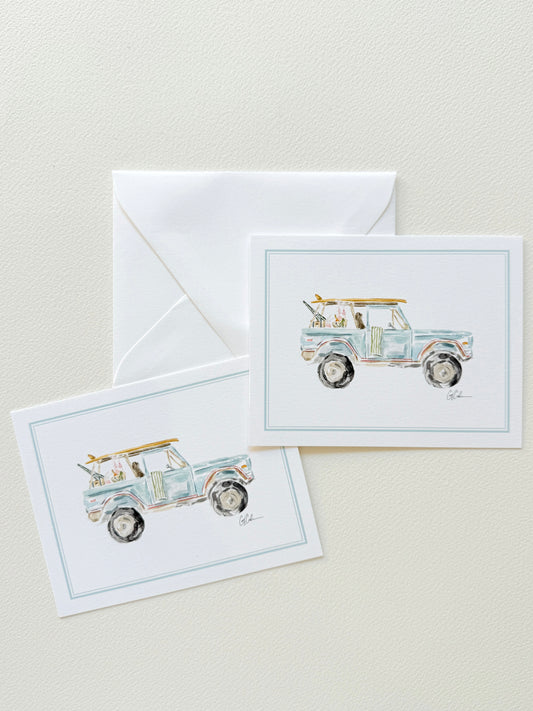 Vintage Beach Bronco
