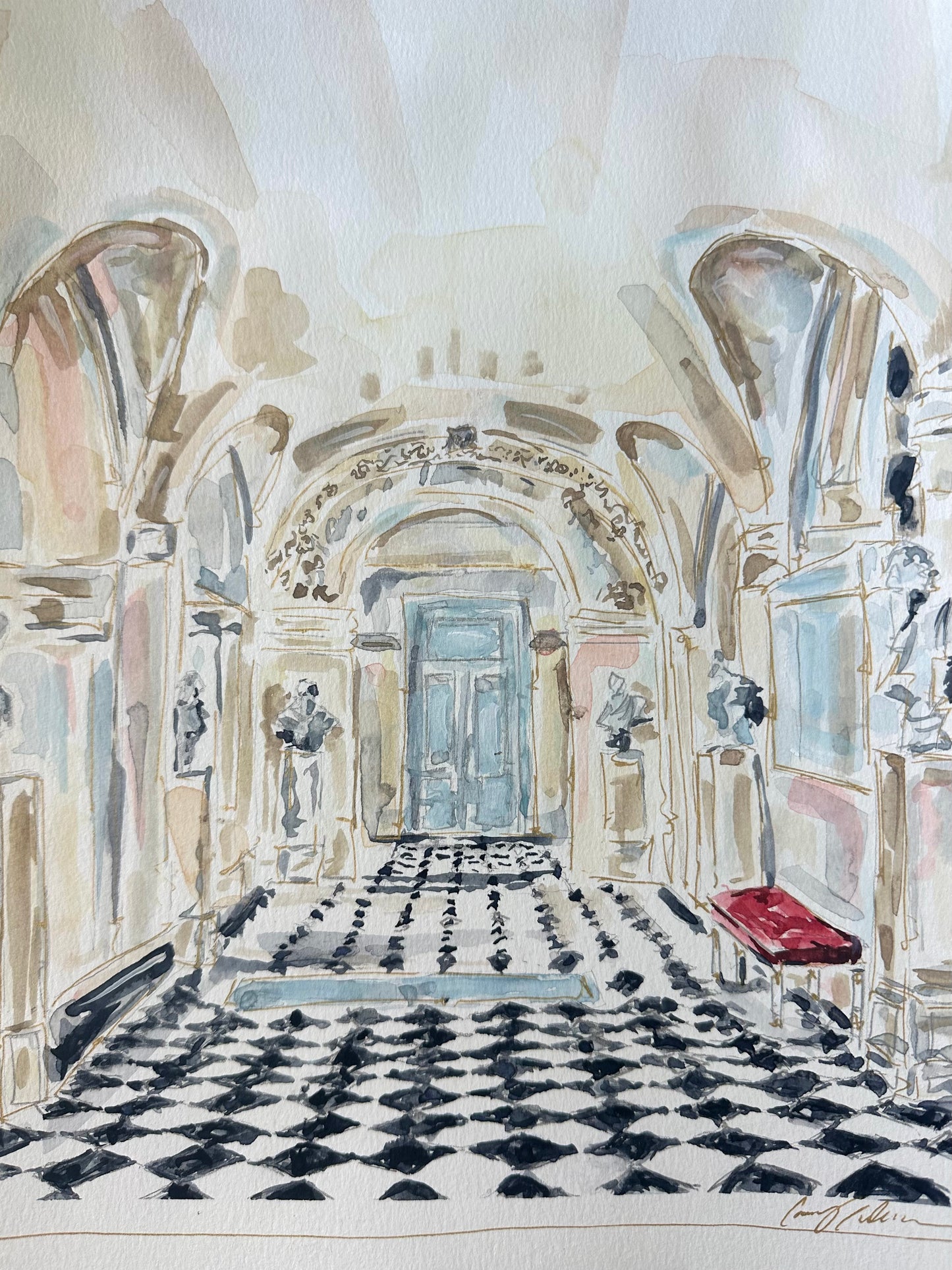 Versailles 12”x18”