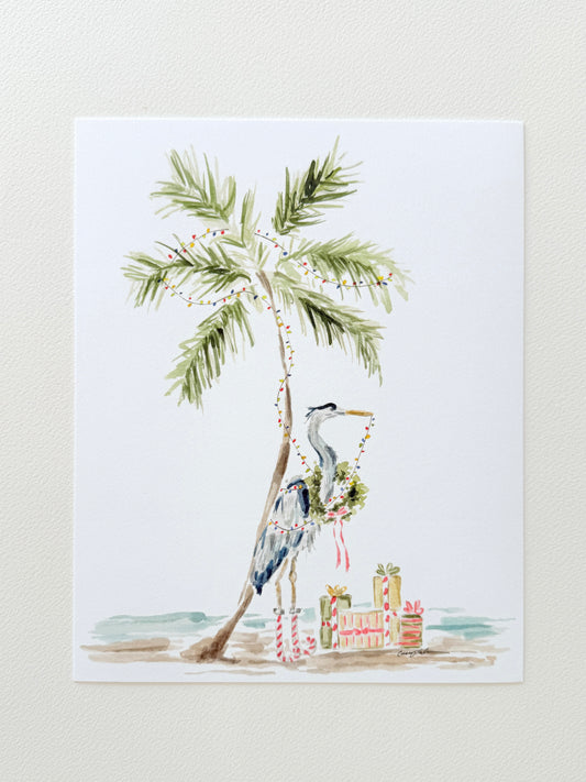 Christmas Heron