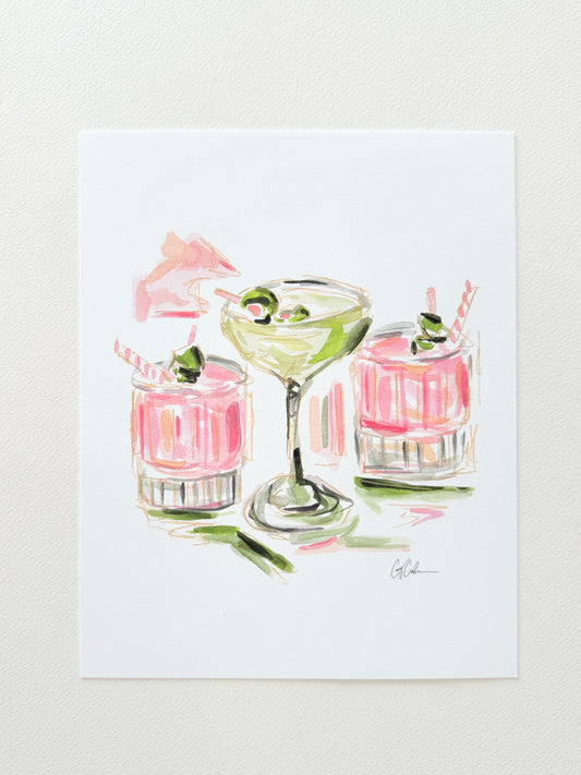 Pink Cocktails