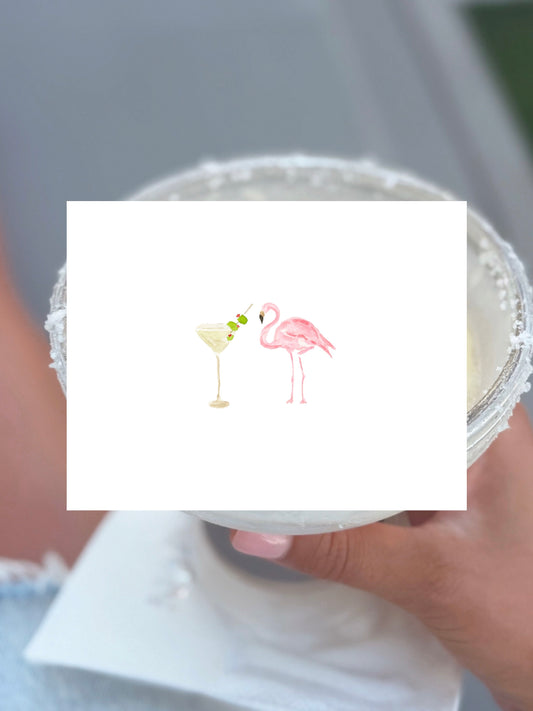 Dirty Martini x Flamingo