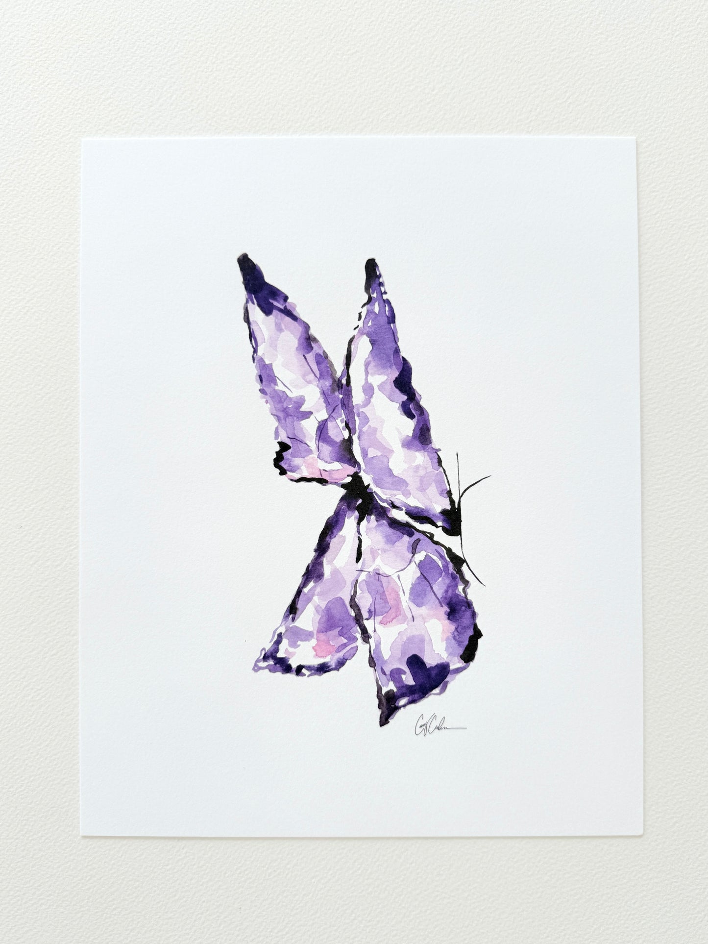 Purple Respira Butterfly