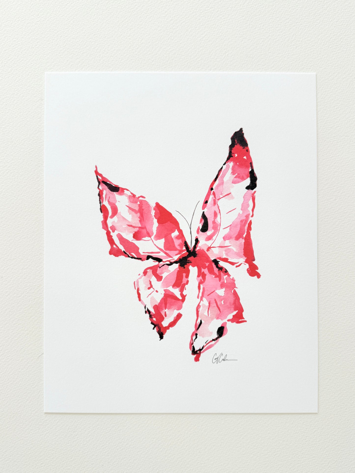 Pink Respira Butterfly