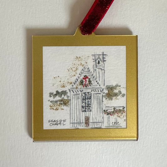 Seaside Chapel Ornament