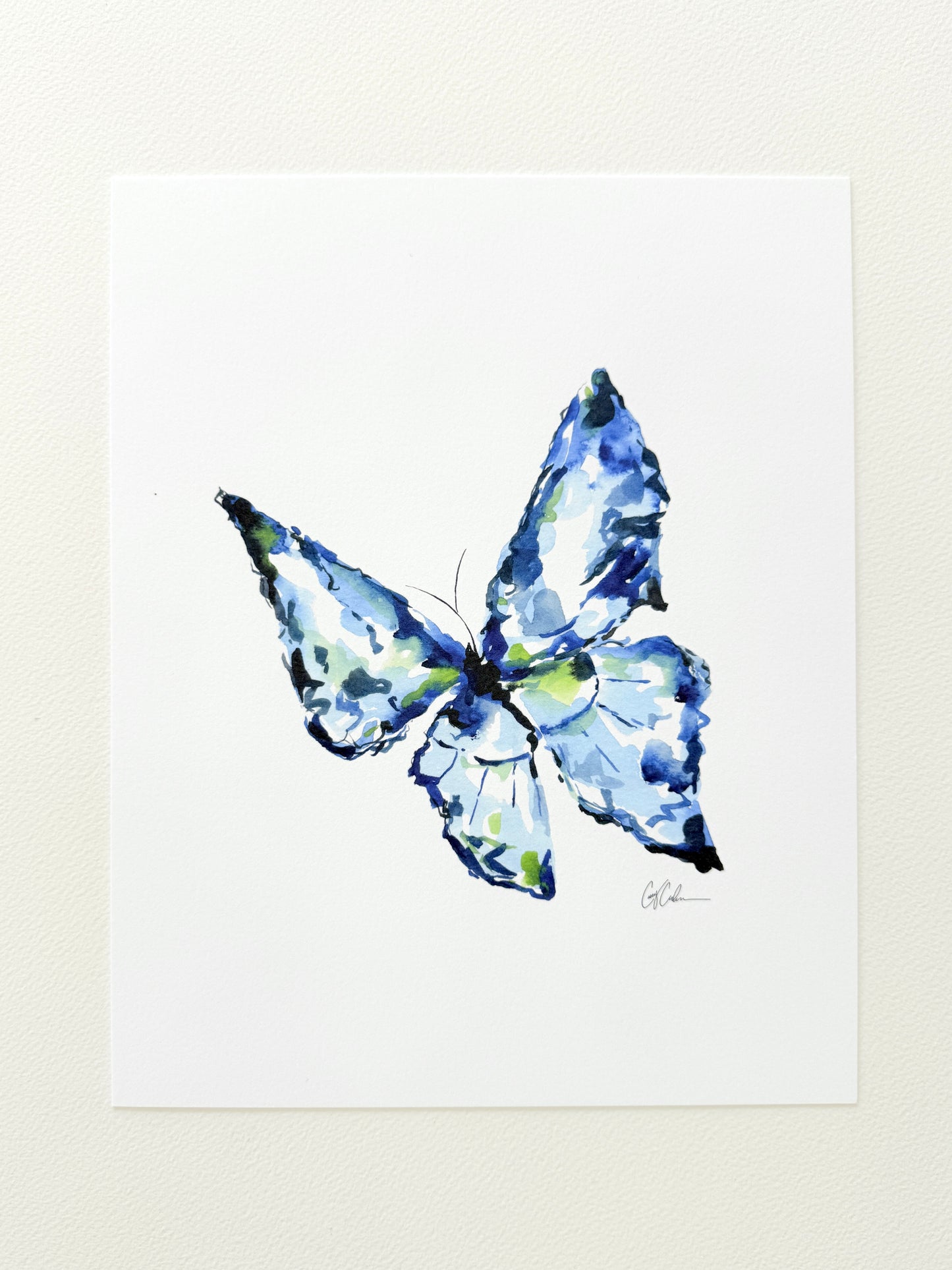 Blue Respira Butterfly