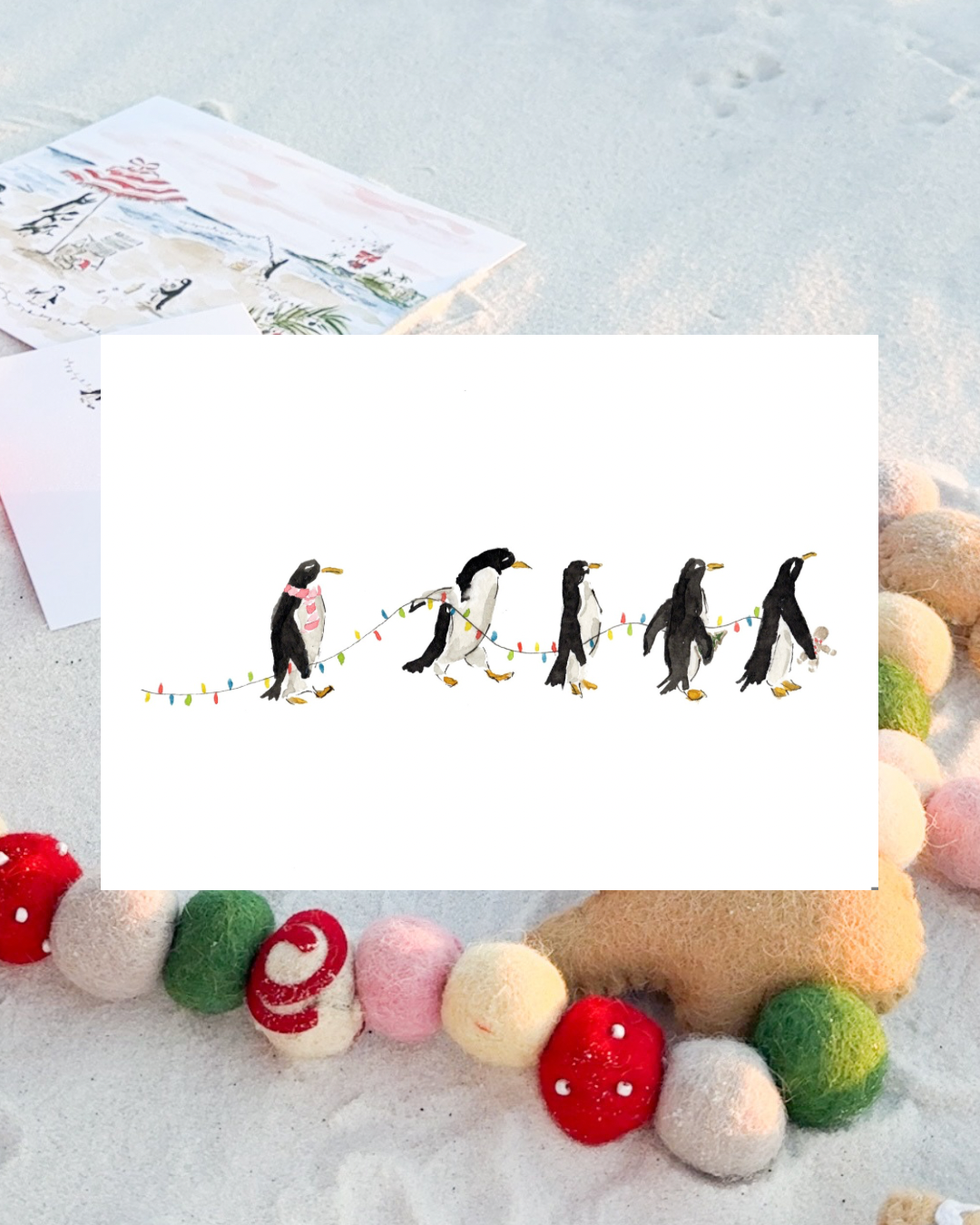 Marching Penguins 5x7